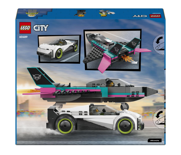 LEGO CITY 60489 Odrzutowiec kontra samochód - 1473507 - zdjęcie 18